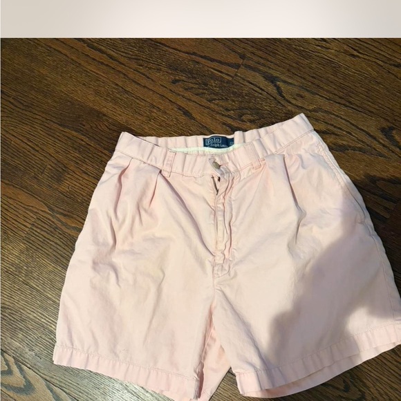 Polo Ralph Lauren Other - Polo by Ralph Lauren Light Pink Cotton Bermuda Shorts